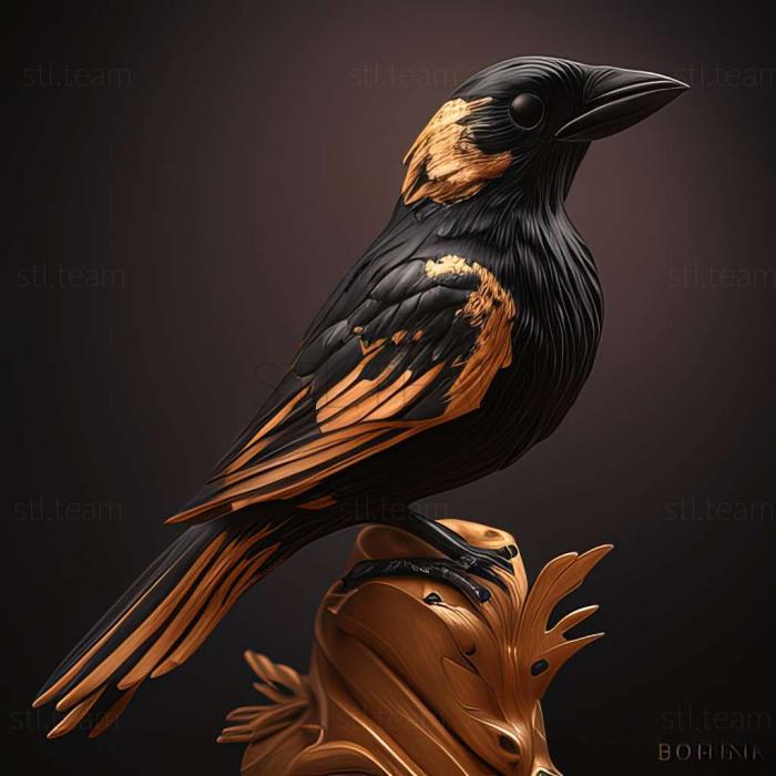 3D model bobolink (STL)